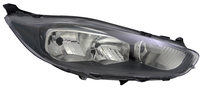 Scheinwerfer Rechts FüR Ford Fiesta MK7 2012- H7 H15 LWR Stellmotor Schwarz DRL