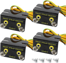 ESD Wrist Strap Grounding Kit with 5.74Ft Terminal Cable Anti-Static Socket Co