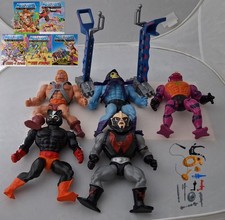 Vintage MOTU Action Figure Mix: He-Man,Skeletor,Stinkor,Hordak,Tung Lashor +MORE