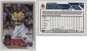 2023 Topps Chrome Rookie Auto Refractor /499 Jeter Downs #RA-JDO Auto RC