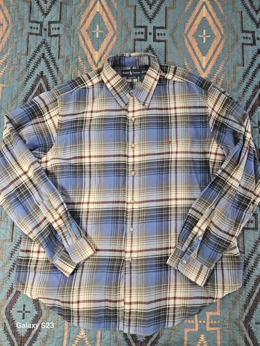 Ralph Lauren Flanellhemd. Herren Größe XXL. Sehr schön. Makellos