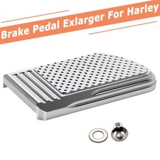 Foot Brake Pedal Enlarge Extension Cover For Harley Road King Street Glide Trike