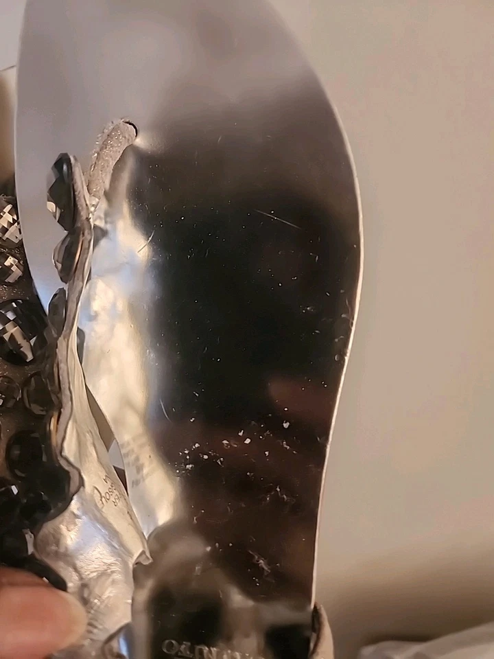 Sandalia Tanga Vince Camuto Erodite Mujer Joya Adornada Plana Talla 9 Foto 4 de 4