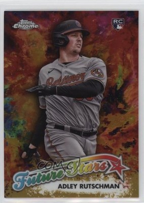 2023 Topps Chrome Update Gold Refractor 27/50 Adley Rutschman Rookie RC 14eo