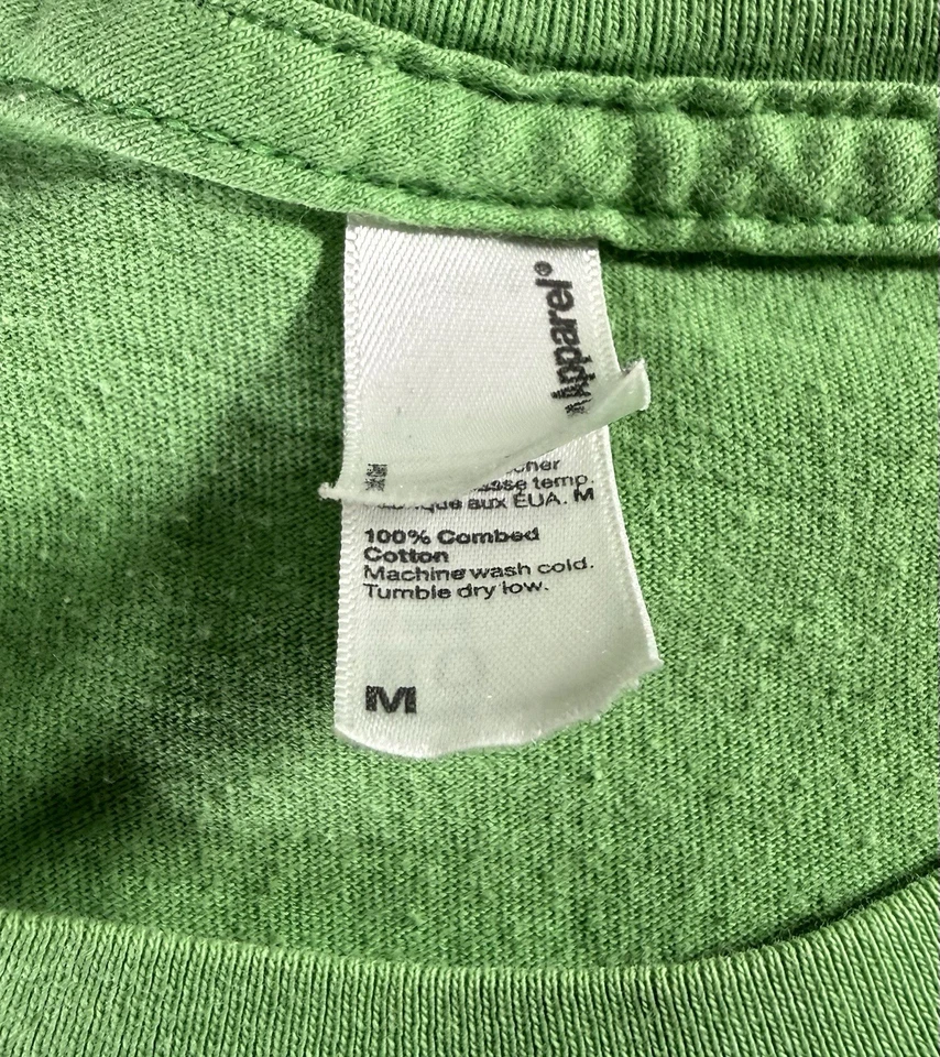 Camiseta De Colección Años 00 The Shins Tour Para Mujer M Verde Manga Corta Chutes Demasiado Estrecha Foto 4 de 4