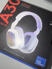 Logitech Astro A30 Over the Ear Wireless Gaming Headset - White