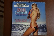 Sports Illustrated 2005 Swimsuit Calendar includes large poster of Marisa Miller
