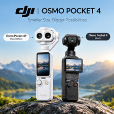 DJI White Pocket 4 Pro Standard Vlog Creator Combo Camera, US No Tariff, Genuine