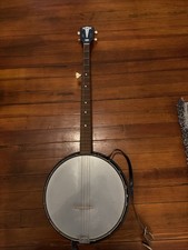 Vintage Kay Four -String Banjo w/ Case