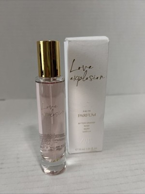 Zara LOVE EXPLOSION 30ml Eau De Parfum Women Perfume Rose Musk Vanilla