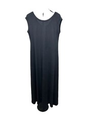 Karen Kane  black stretch jersey sleeveless v-neck maxi Woman’s dress Size XL