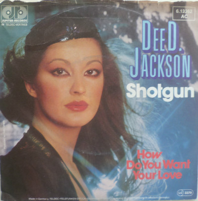 7'' 1982 RARE IN VG+++ ! DEE D. JACKSON : Shotgun