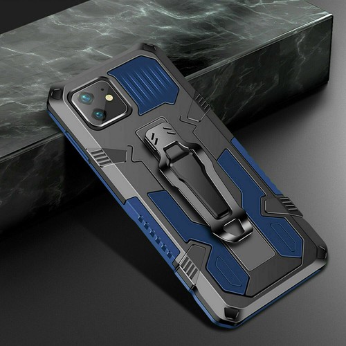 Shockproof Hybrid Armor Case For iPhone 15 Pro Max 14 13 12 11 XS XR 8+Belt Clip - Photo 13 sur 17