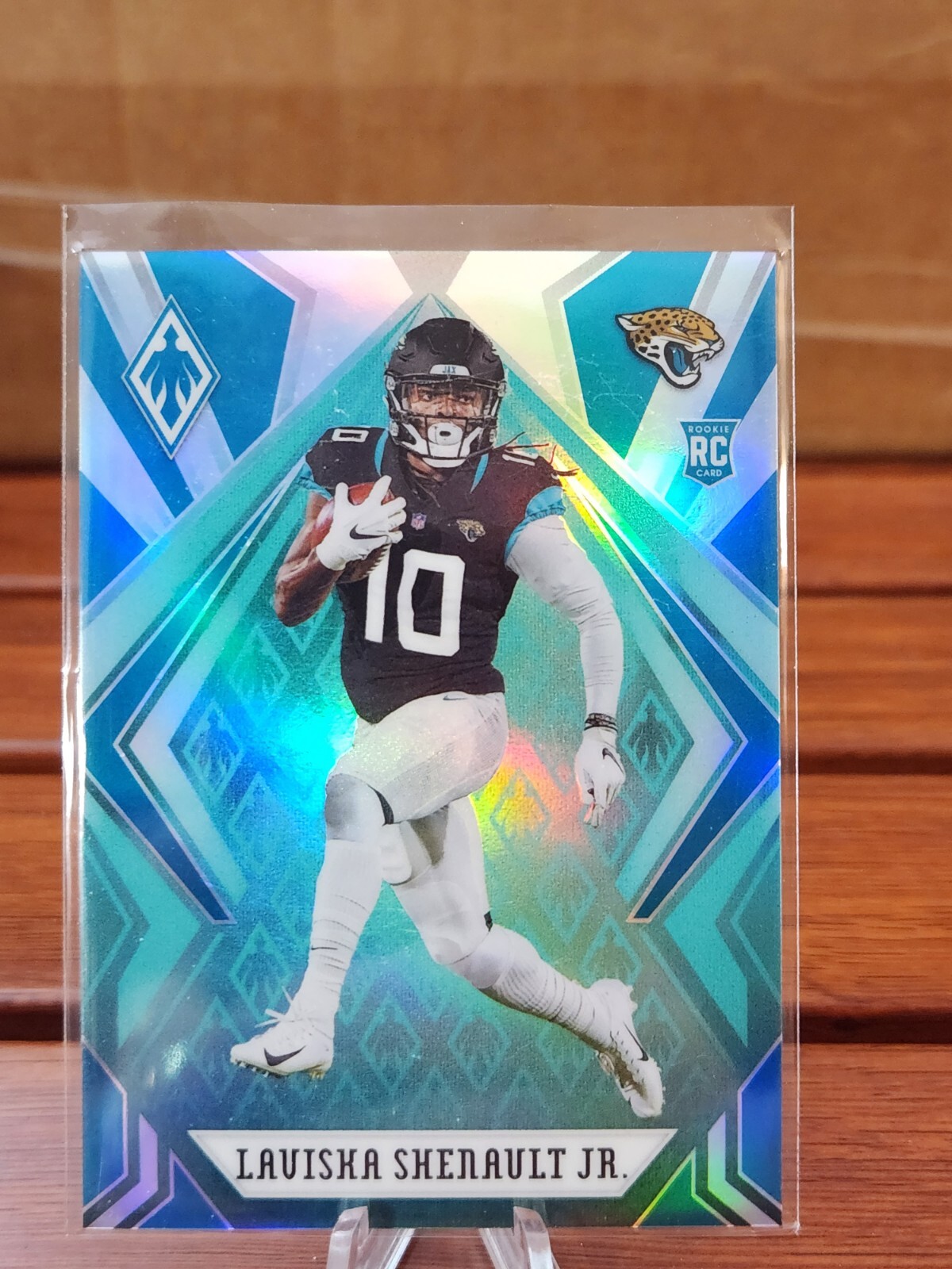 2020 Panini Phoenix FB Laviska Shenault Jr. - SP Teal Prizm RC #'d/175 - Jaguars