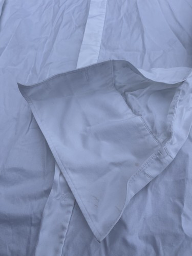 Mens Nina Ricci Dress Shirt 16.5” Cotton Double Retors Textured French Cuff - 第 5/10 張圖片