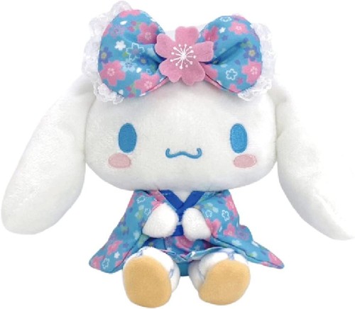 Sanrio Character Cinnamoroll Stuffed Toy S (Sakura Kimono) Plush Doll New Japan - Picture 5 of 15