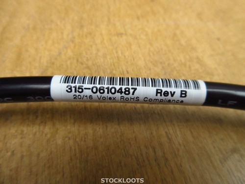 VOLEX 315-0610487 - 0.3M C13 To C14 RoHS Industrial Power Cable - Afbeelding 4 van 4