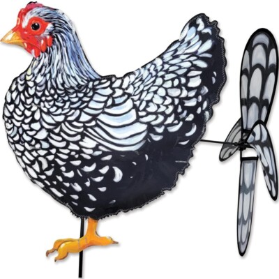 Rooster And Chickens Wind Spinner PNG Design For Sublimation, Garden