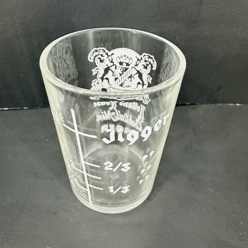 Vintage Holland House Cocktail Mix Jigger Shot Glass White Measuring Cup 2pc - Picture 7 of 12