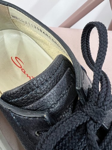 Sneakers da uomo in pelle Santoni taglia UK 7 US 8 - Foto 10 di 12