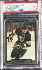 1989 Action Packed Hockey Wayne Gretzky Prototypes PSA 9 MINT