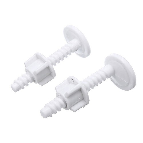 4x Toilet Seat Hinge Bolt Replaceable Screws Fixing Fitting Kit Repair Tool - Picture 10 of 10