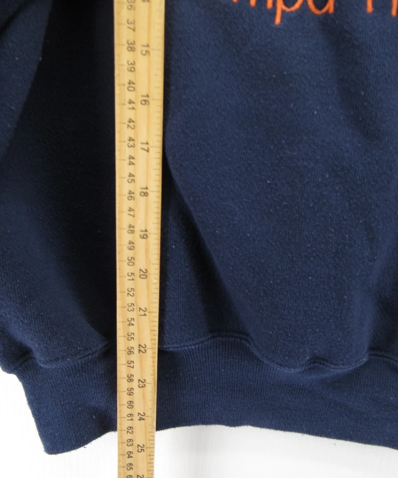 Sudadera DE COLECCIÓN Syracuse Naranja Hombres Pequeña Azul Salón de la Fama Bowl Champion Años 90 Foto 4 de 4