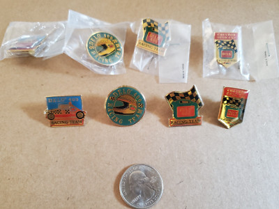 Chevron Delo 400 Racing Team Motor Oil Racing Lapel Hat Pin Pinback Set of 4 NEW