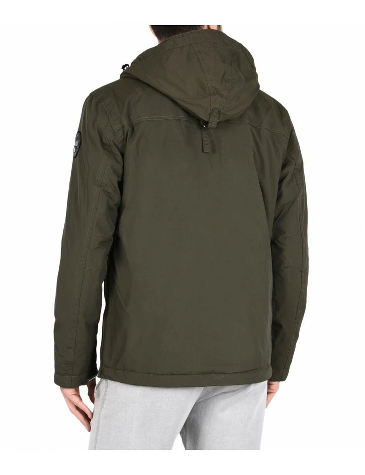 NAPAPIJRI giubbino uomo rainforest verdone tascone frontale - Photo 3/3