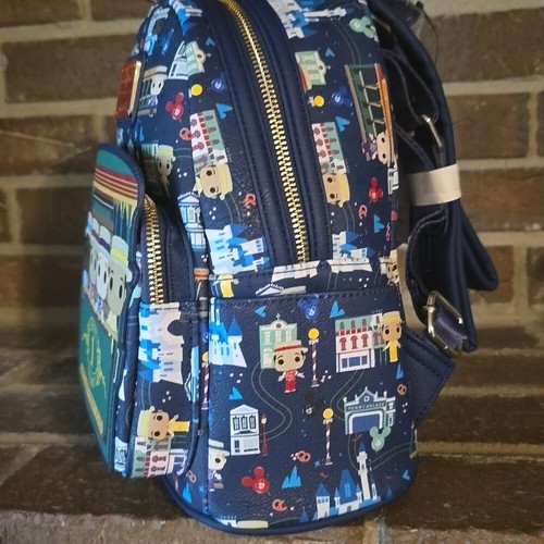 Disney Parks Exclusive 2022 Dapper Dans Backpack Loungefly NWT - Picture 2 of 9