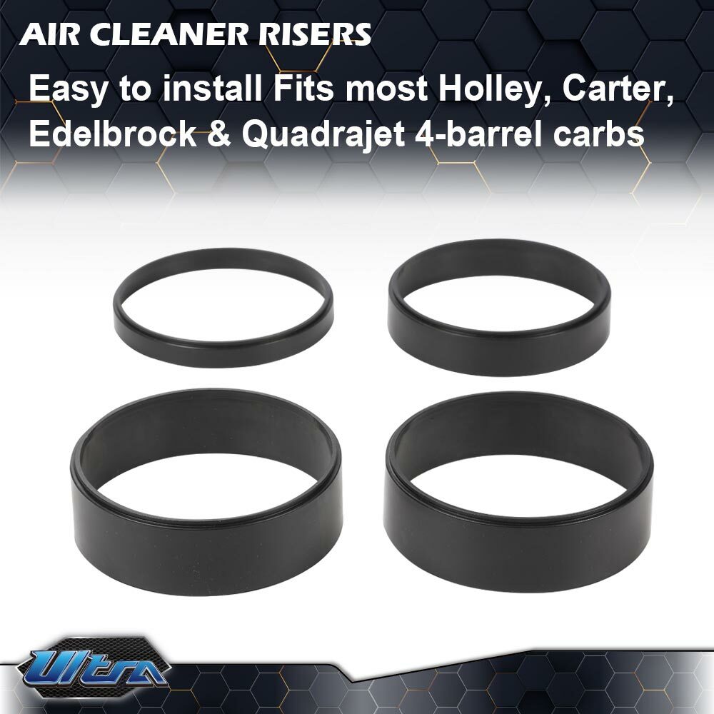 Air Cleaner Riser Kit Fit For Edelbrock Holley Carburetor 5 1/4