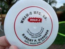Disc Golf Frisbee Vintage Robert Gardner MINI  337 Free Innova Pin Wham-O