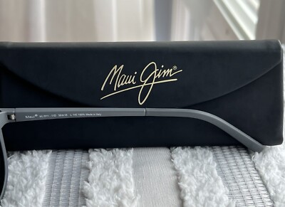 Maui Jim Dragons Teeth Lele Kawa MJ 811 11D Grey Stripe Frame