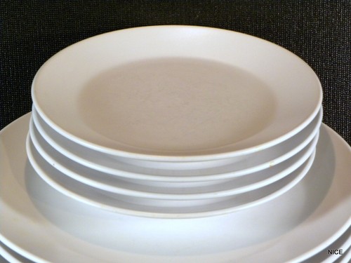 Ajustes de lugar de 4x5 piezas = 20 piezas de patrón BLANCO PERLA de NORITAKE PROGRESSION - Imagen 2 de 13