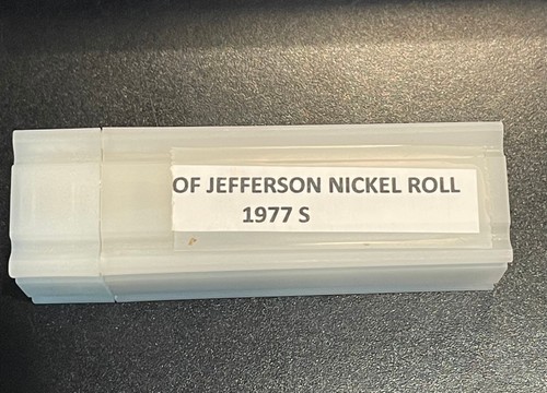 1977 S Jefferson Nickel Gem DCam Proof Roll 40 US Coins Estate Liquidation - Picture 3 of 3