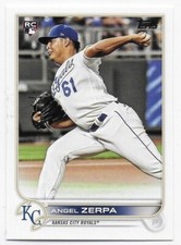 2022 Topps #559 Angel Zerpa RC - Kansas City Royals