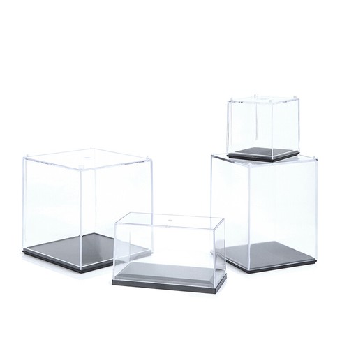 Acrylic Plastic Display Case Box Clear Dustproof Protection For Figure Models-mx - Photo 7/14