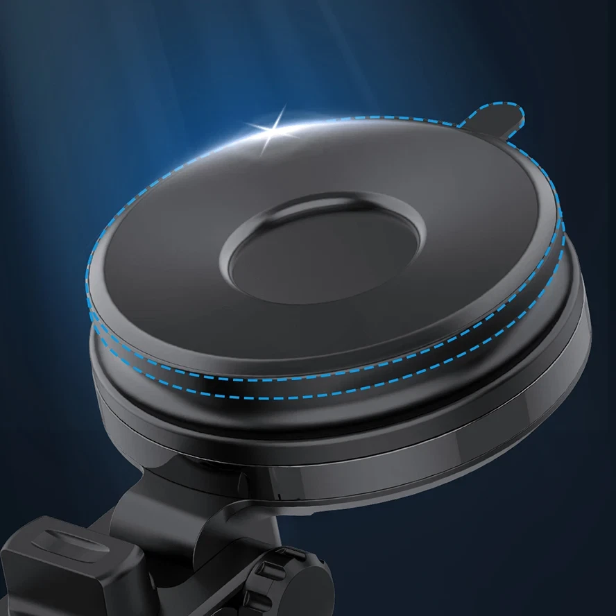 NUEVO 15W Cargador De Carro Coche Auto Rapido Inalambrico Para Teléfonos Universal Foto 4 de 4