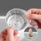 100pcs Kitchen Sink Trash Mesh Bag Sink Strainer Bag Disposable Anti Clogging
