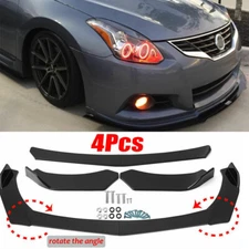 For 05-13 Nissan Altima 2.5L 4Dr Sedan Sport style VIP Front Bumper Lip Spoiler