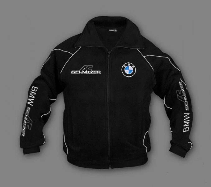 New mens fleece jacket BMW Ac Schnitzer clothing with high-quality embroidered