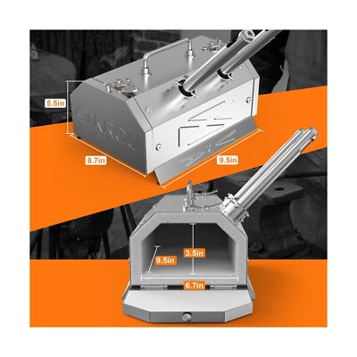 Nelyrho Portable Blacksmith Beginner Forge Kit With 30PSI