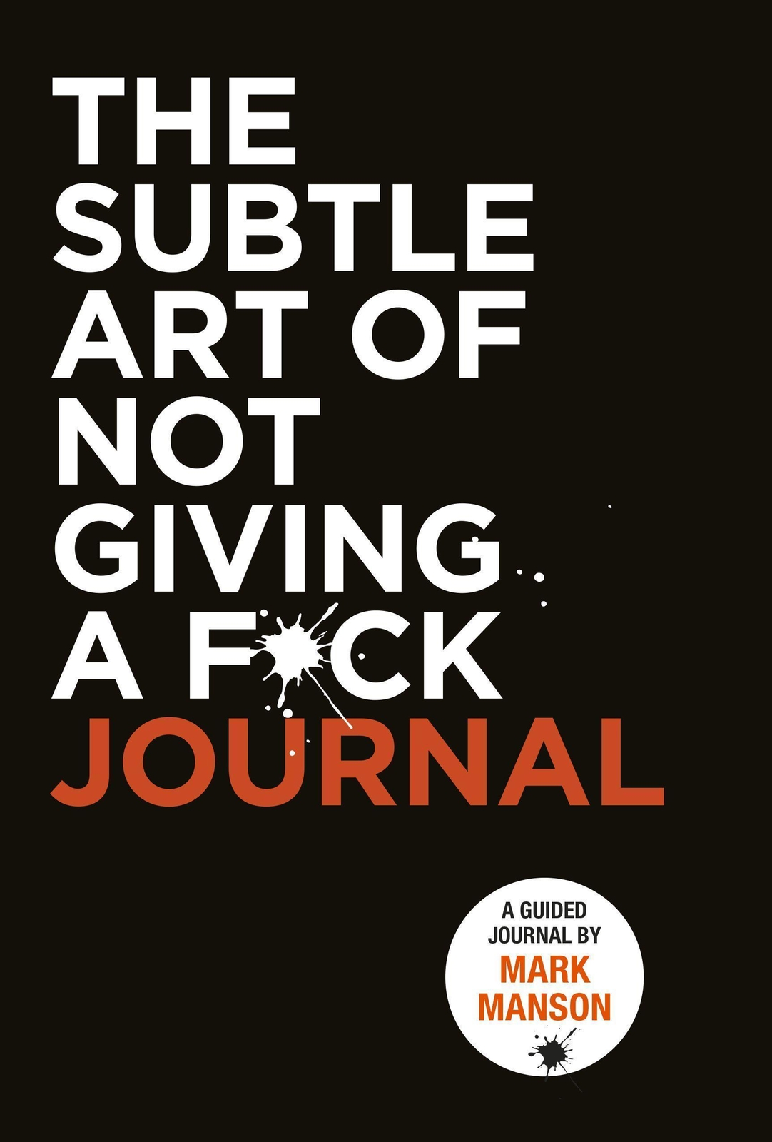 Thumbnail - The Subtle Art Of Not Giving A F\ck Journal Mark Manson