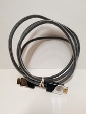 GE Premium UHD 4K HDMI Cable 6 ft. Male to Male. Ultra-Mesh Braided Cable.