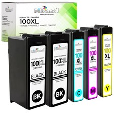 Lexmark 100XL Ink Cartridge for Prestige Pro805 Platinum Pro905 Intuition Lot