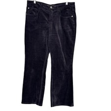 Anthropologie Pilcro Pants Size 31 Brown Corduroy Relaxed Wide-Leg