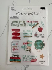 The Paper Studio Paper Crafts Stick-a-bilities Influence Teach Love Scrapbooking