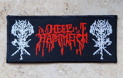 HELLHAMMER -- PATCH / AUFNÄHER -- BLACK METAL