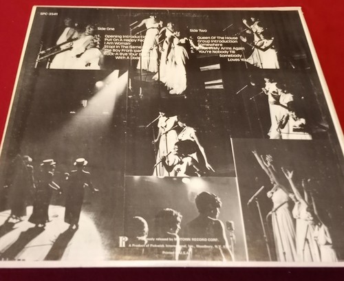 THE SUPREMES LP 33RPM LIVE AT THE COPA excellent - Picture 2 of 4