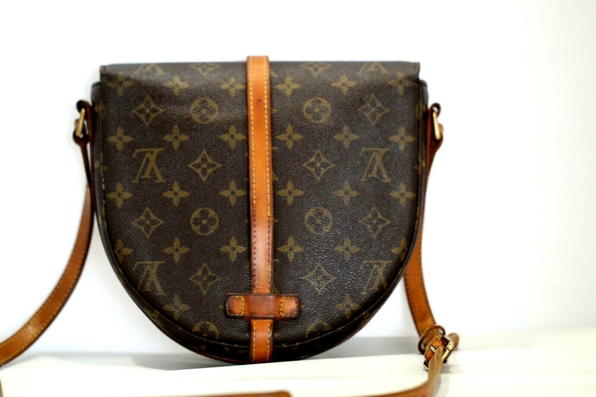 Louis Vuitton 'Chantilly Pm' Saddle Bag in Brown